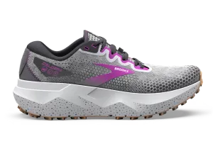 Brooks Caldera 6 (B Width) - Oyster/Blackened Pearl/Purple (Womens)