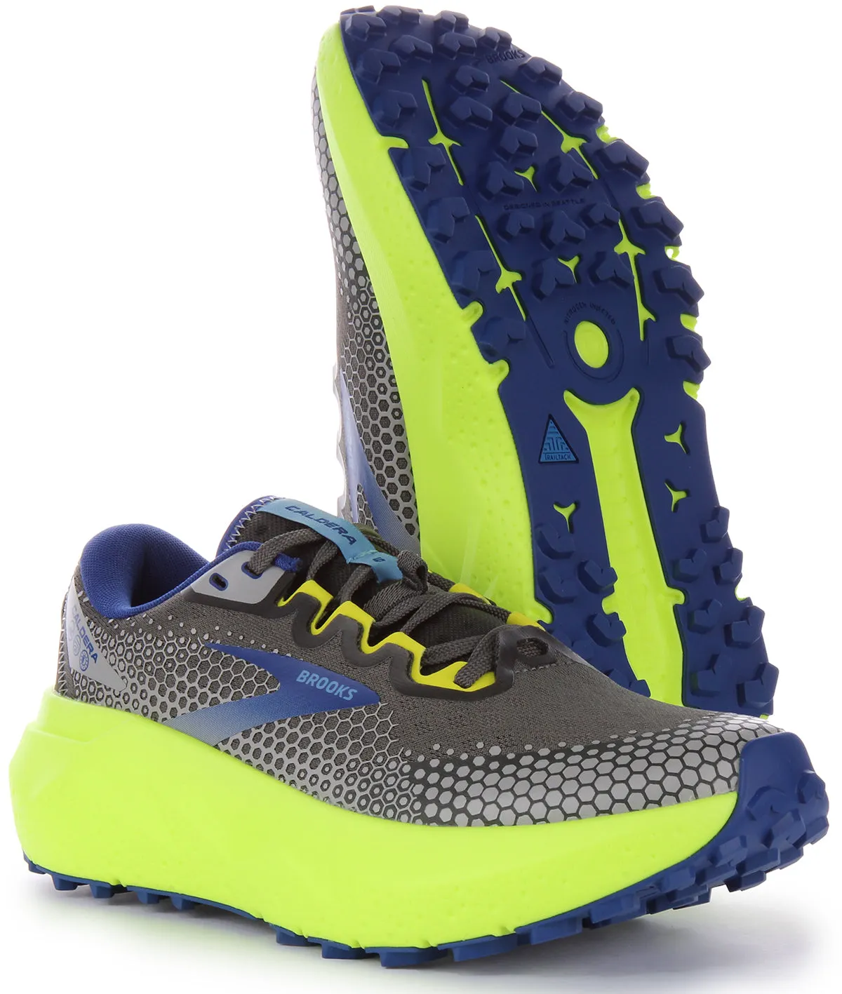 Brooks Caldera 6 In Gun Metal For Men