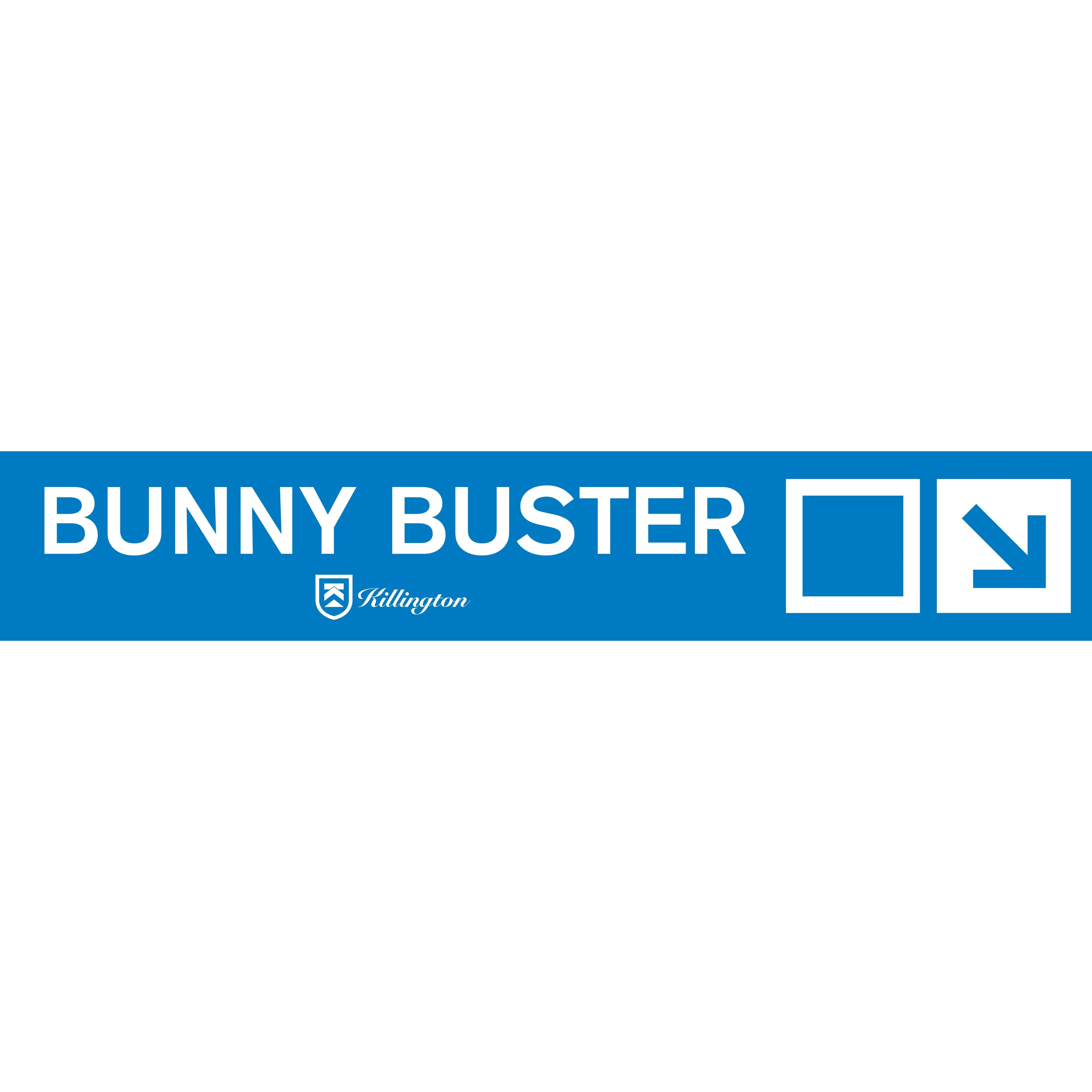 Bunny Buster Trail Sign