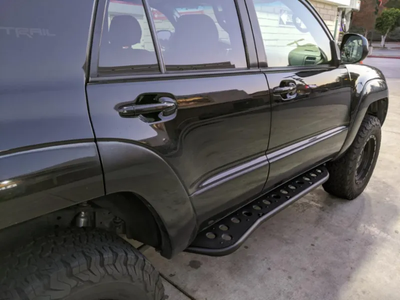 Cali Raise LED 2003-2009 TOYOTA 4RUNNER STEP EDITION BOLT ON ROCK SLIDERS