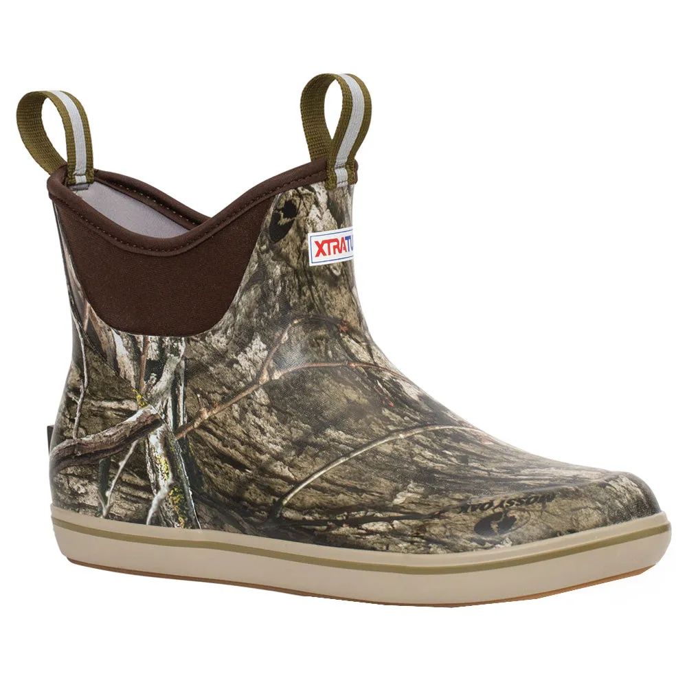 Camo 6 Inch Ankle Deck Boots