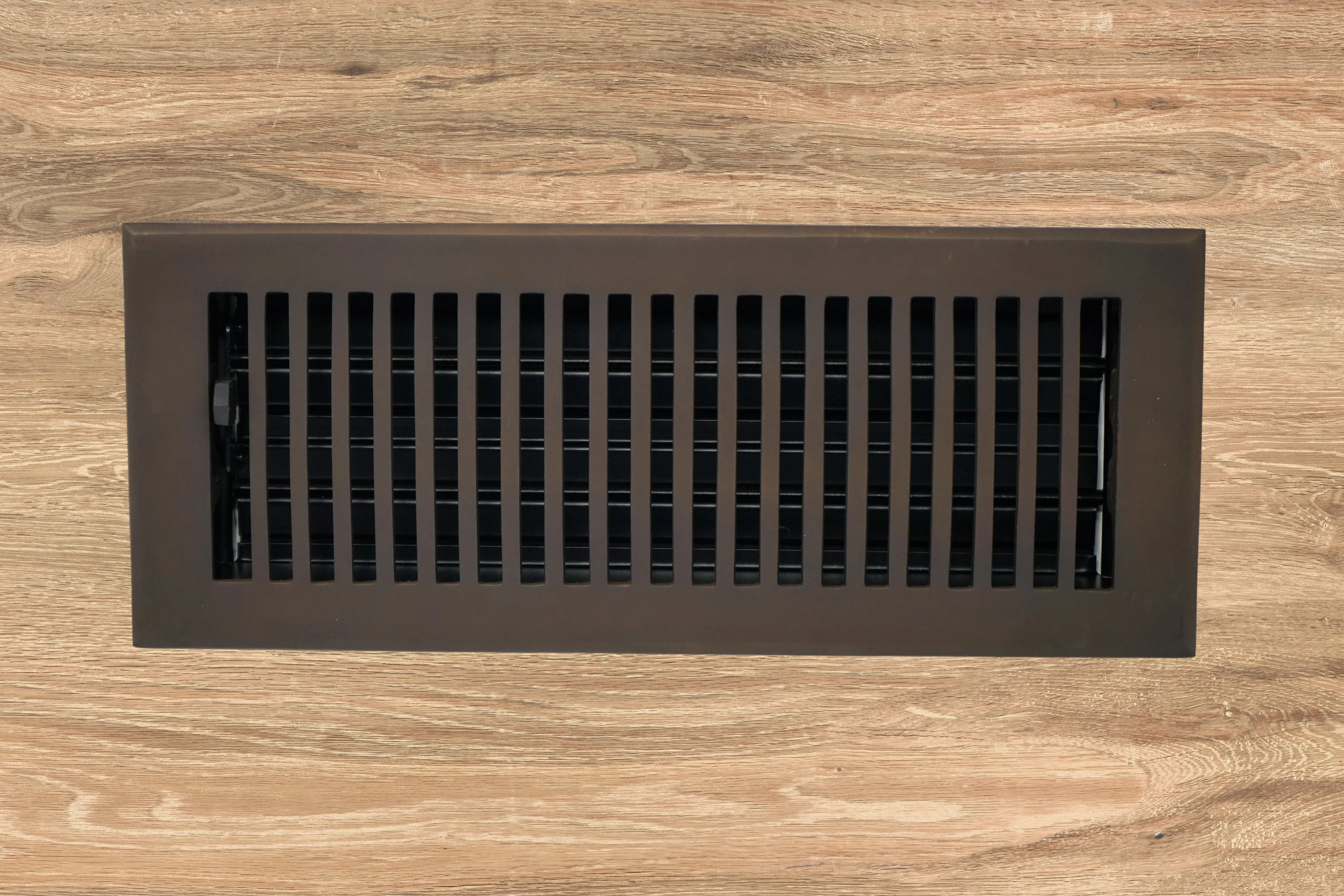 Cast Brass Contemporary Vent Covers - Oil Rubbed Bronze