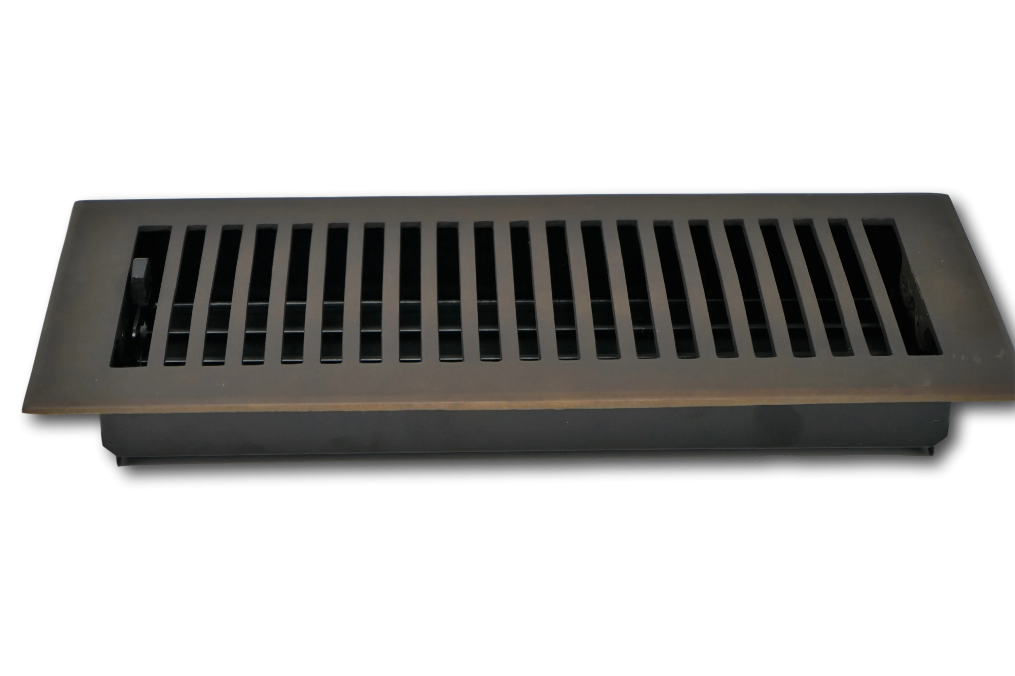 Cast Brass Contemporary Vent Covers - Oil Rubbed Bronze