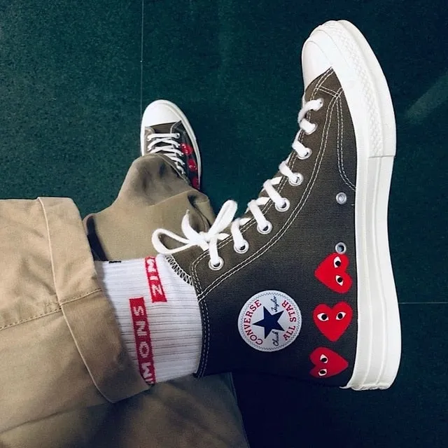 Cdg X Converse 1970s  Mens Skateboarding Shoes Women Canvas Sneakers Original 150204c