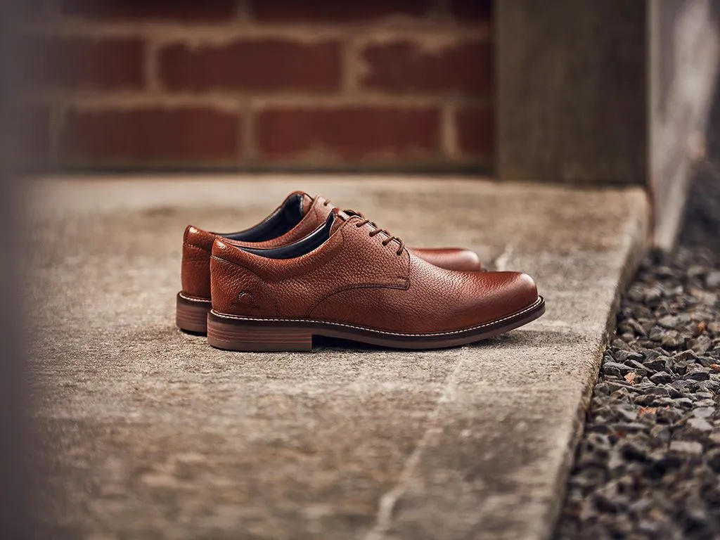 Chatham Wentworth Premium Tumbled Leather Derby Shoes