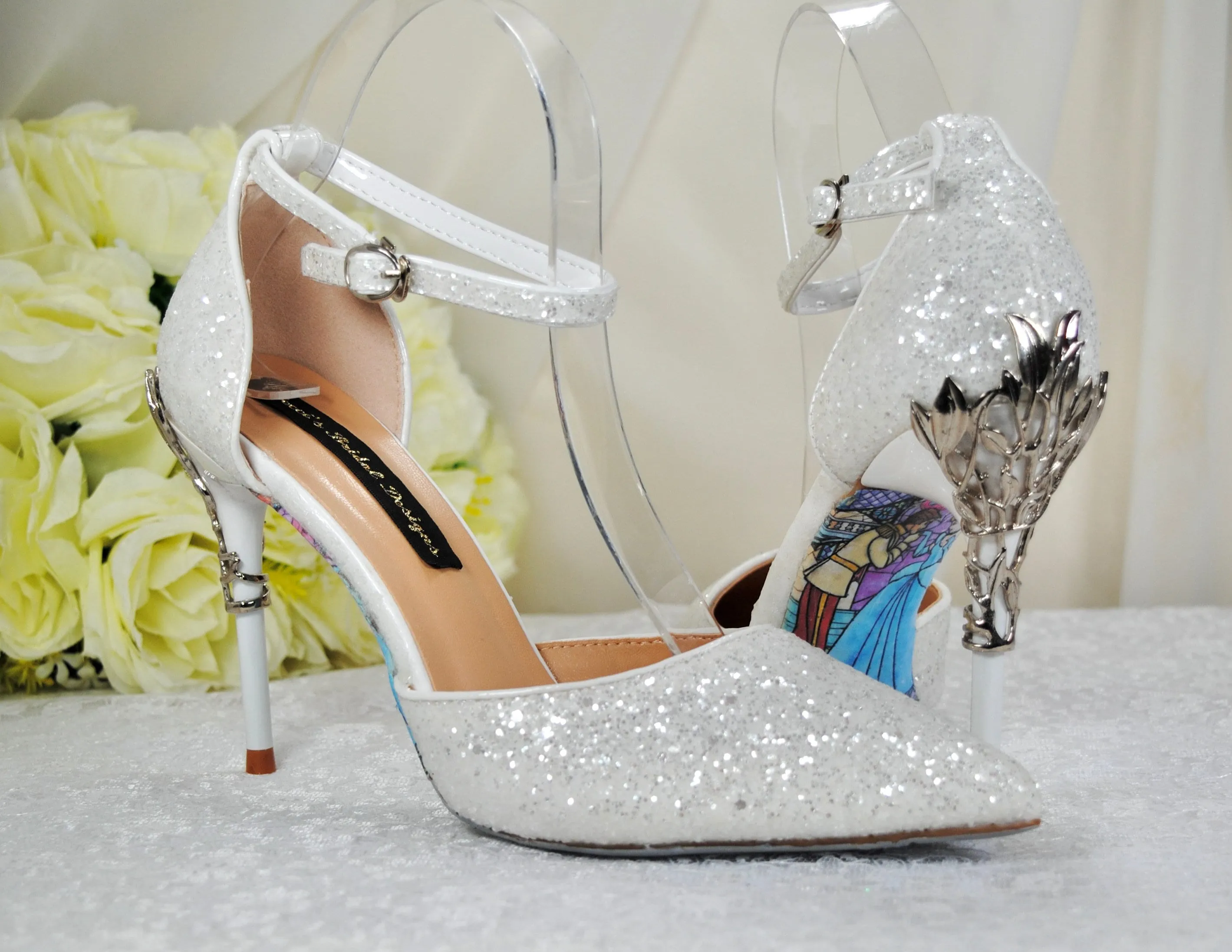 Cinderella Glitter Sandals