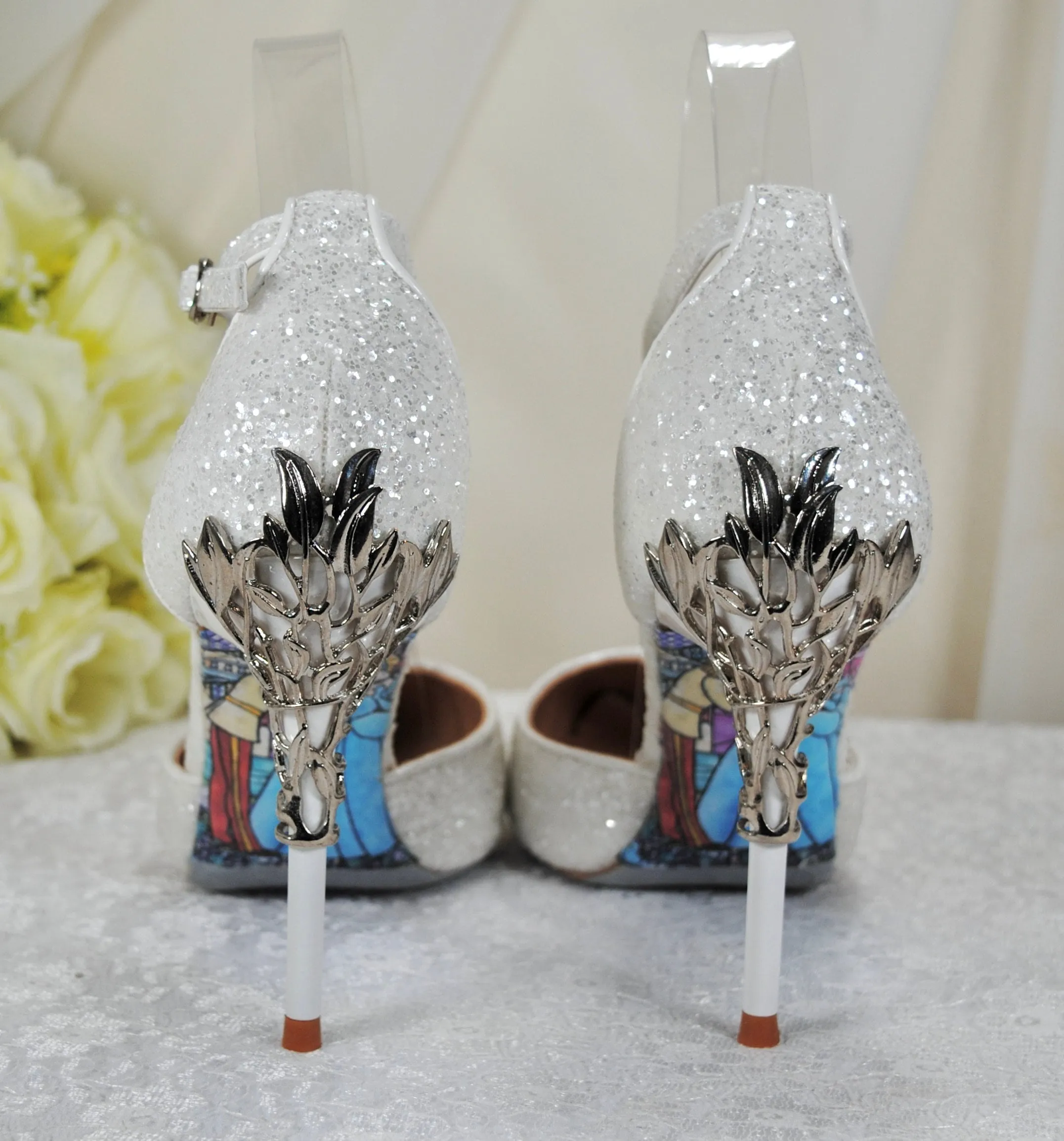 Cinderella Glitter Sandals