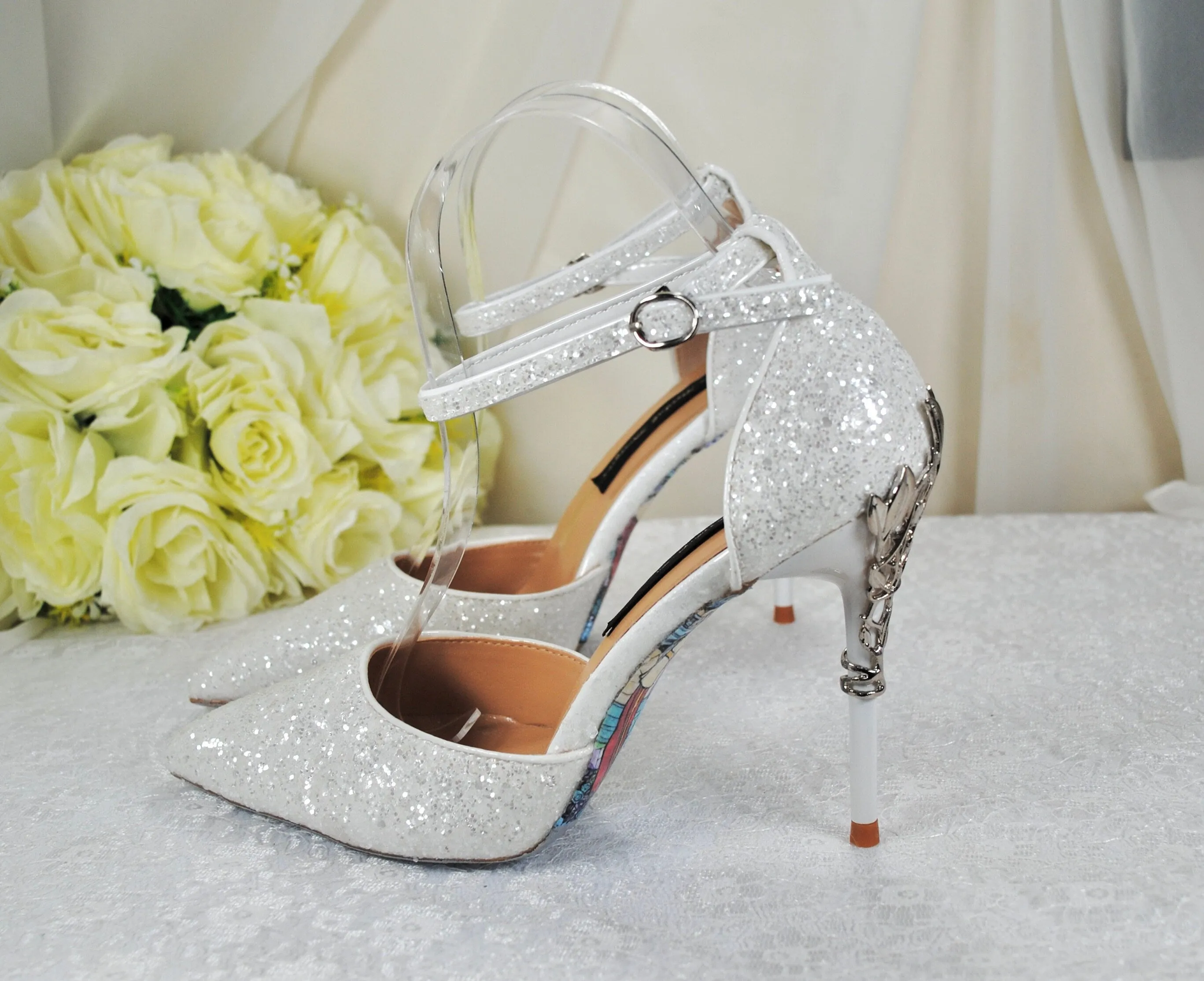 Cinderella Glitter Sandals