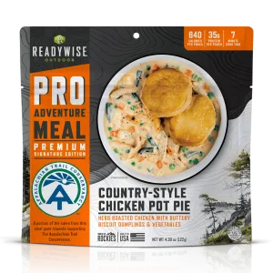 Country Style Chicken Pot Pie - Signature Edition Pro Adventure Meal with Appalachian Trail Conservancy