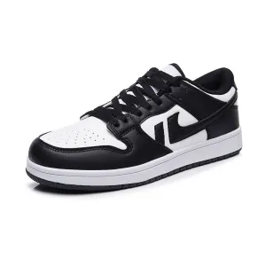 Couple Men Women Black White Sneakers Light Flat Shoes