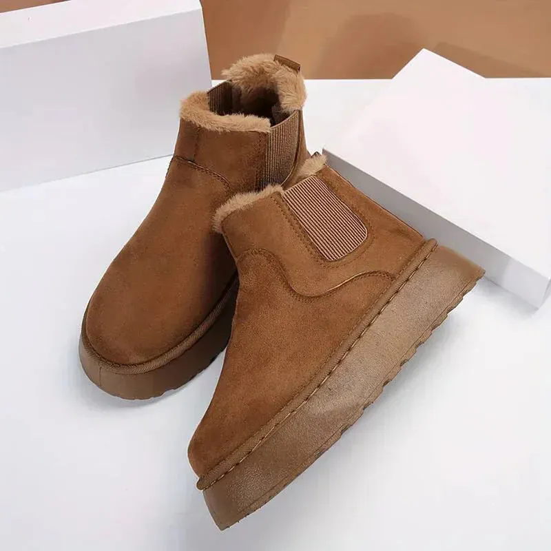 Cozy Plush Boots For Winters