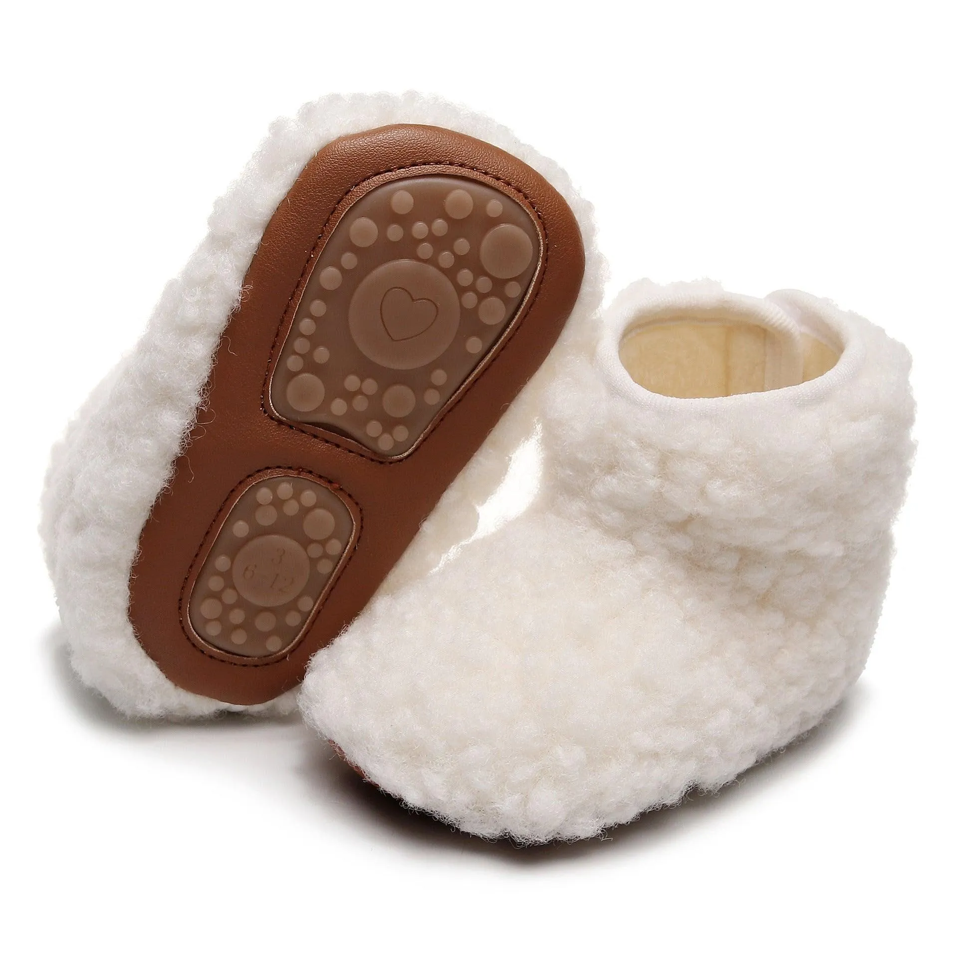 CozySteps Baby Fleece-Lined Cotton Boots – Warm Non-Slip Toddler Shoes