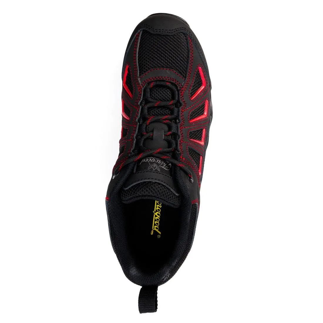 Crosstrex Series SD Ox Hiker Composite Toe Shoe Black Red