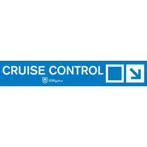 Cruise Control Trail Sign