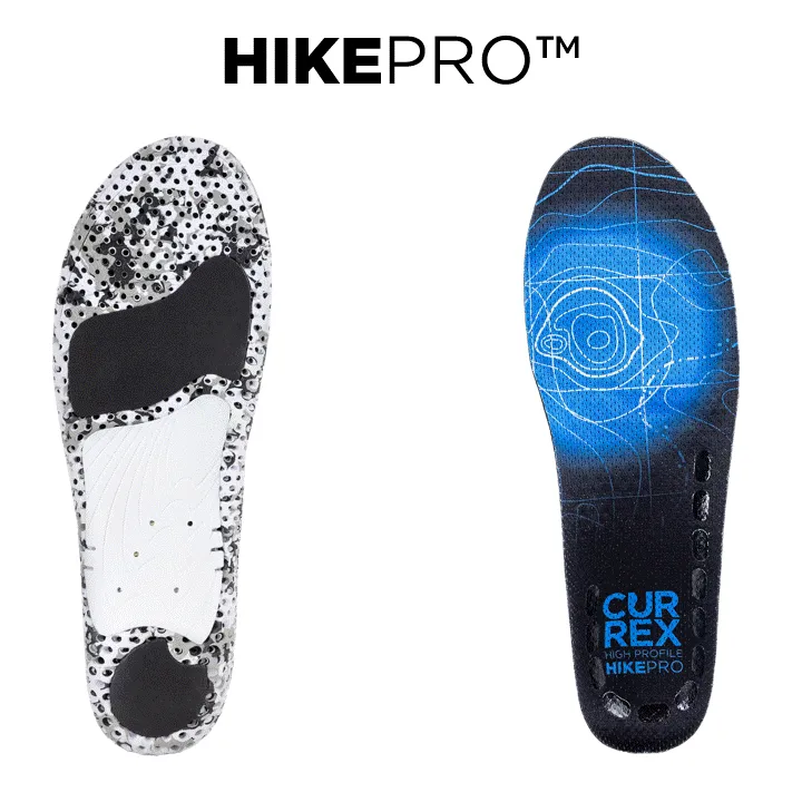 CURREX® HIKEPRO™ Insoles | Insoles for Hiking Boots & Shoes