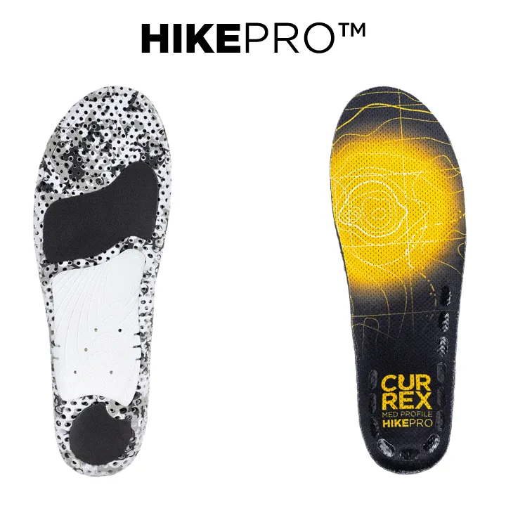 CURREX® HIKEPRO™ Insoles | Insoles for Hiking Boots & Shoes