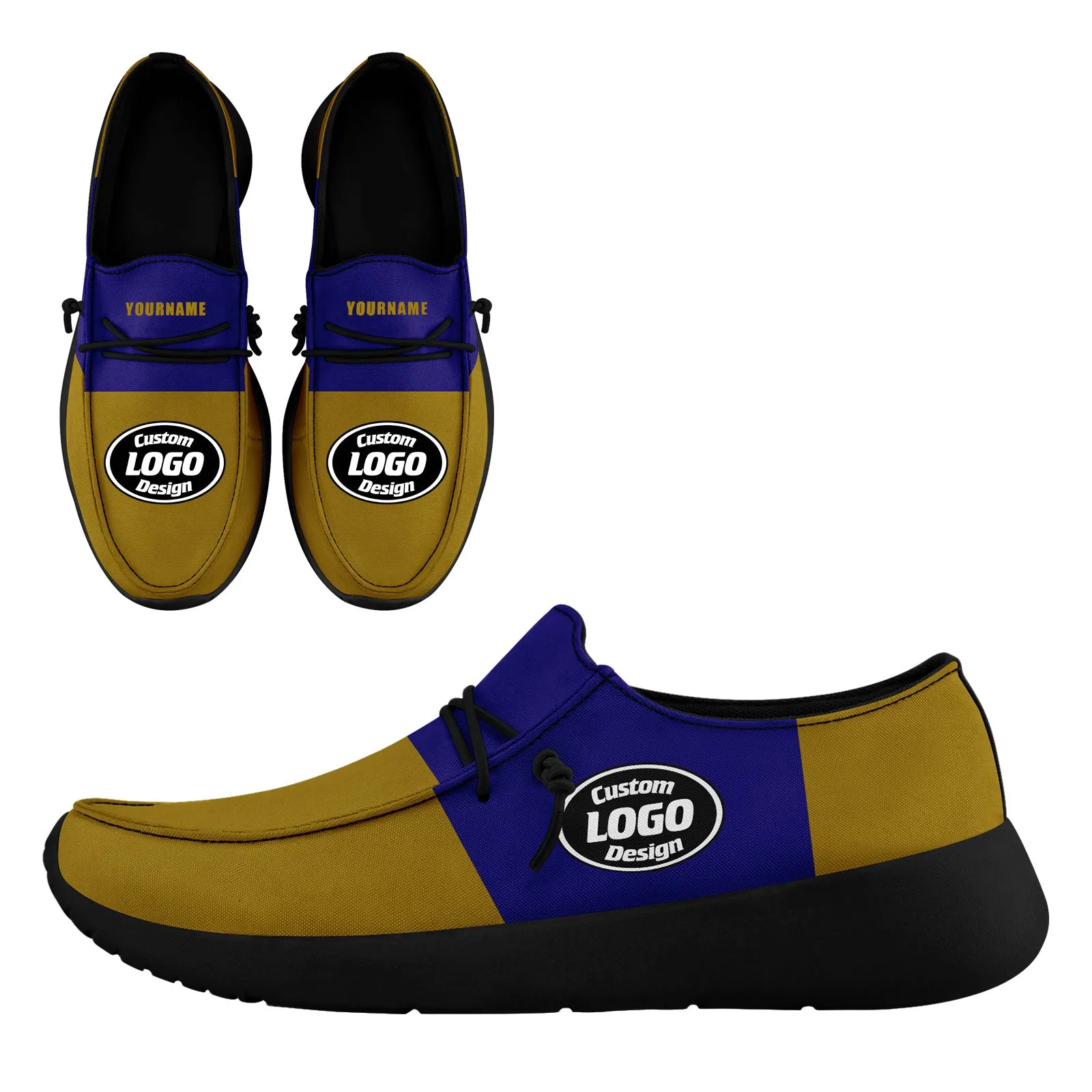 Custom Purple Yellow Baltimore Jacket and Sports Shoes Combo Offer Personalized Combo ZH-D020294-2