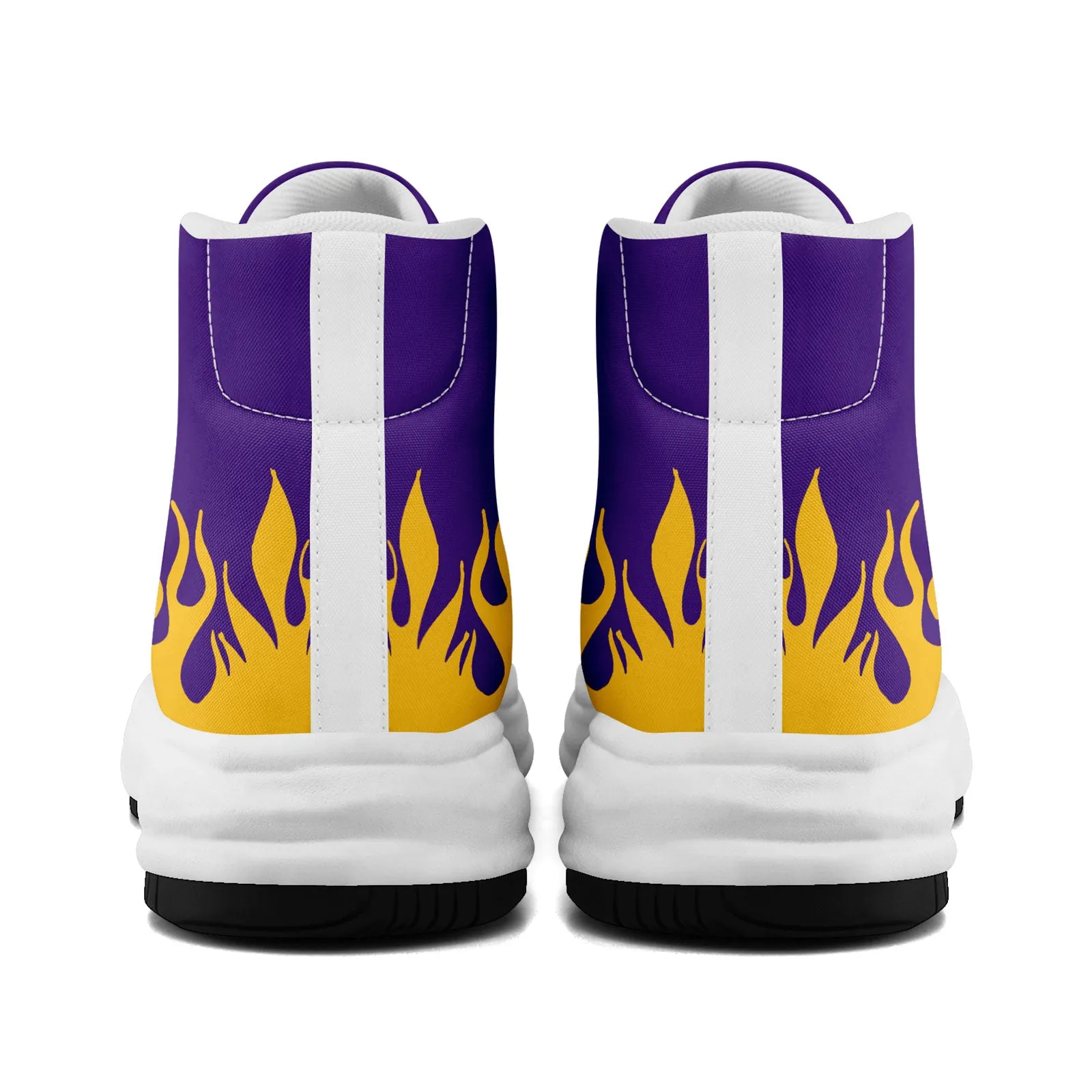 Custom Purple Yellow Minnesota Football Jersey and Firesoul Sports Shoes Combo Offer Personalized Combo ZH-D020273-17