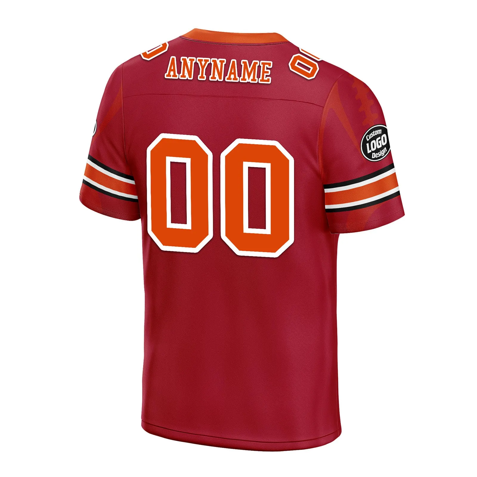 Custom Red Tampa Bay Football Jersey and Sports Shoes Combo Offer Personalized Combo ZH-D025008-28