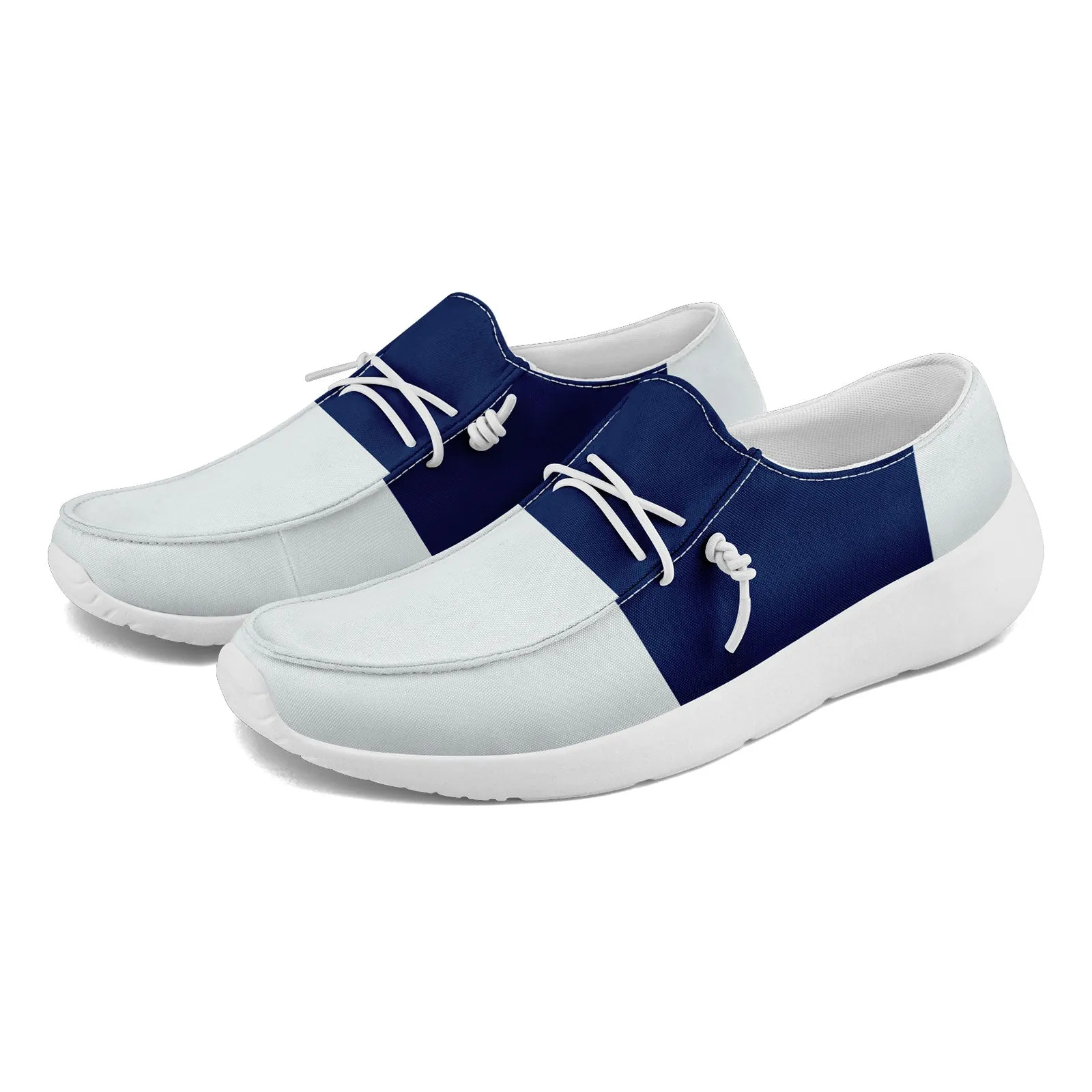 Custom White Blue Indianapolis Jacket and Sports Shoes Combo Offer Personalized Combo ZH-D020294-14