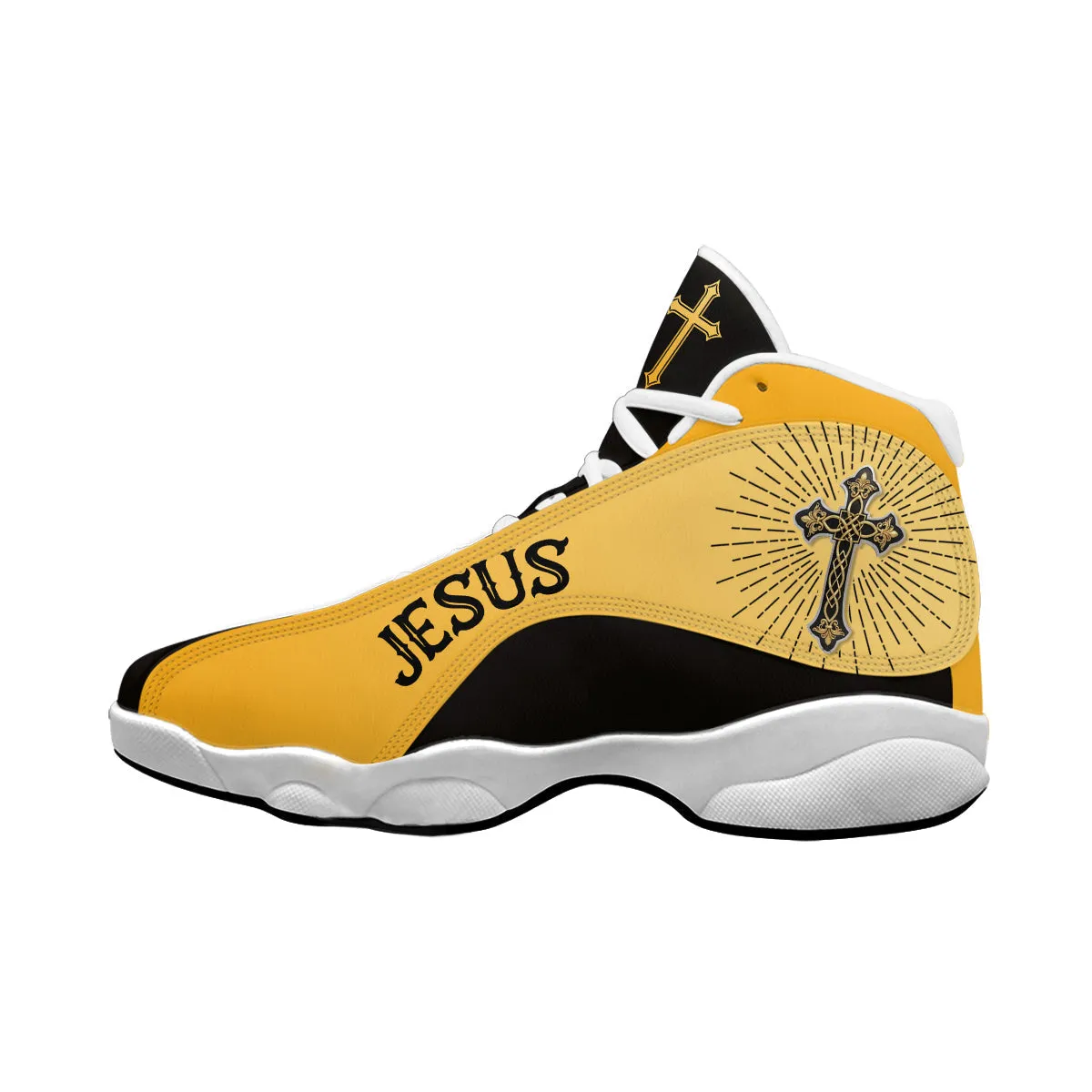 Customized Jesus Portrait Colorful Shoes - Walk By Faith Jesus Christian Personalized Shoes