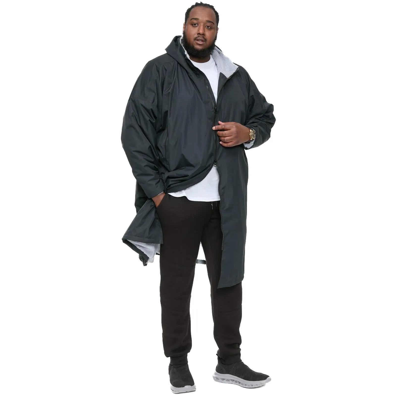 D555 Mens Webber Big & Tall Hooded Changing Robe