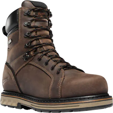 'Danner' Men's 8" Steel Yard EH WP Steel Toe - Brown