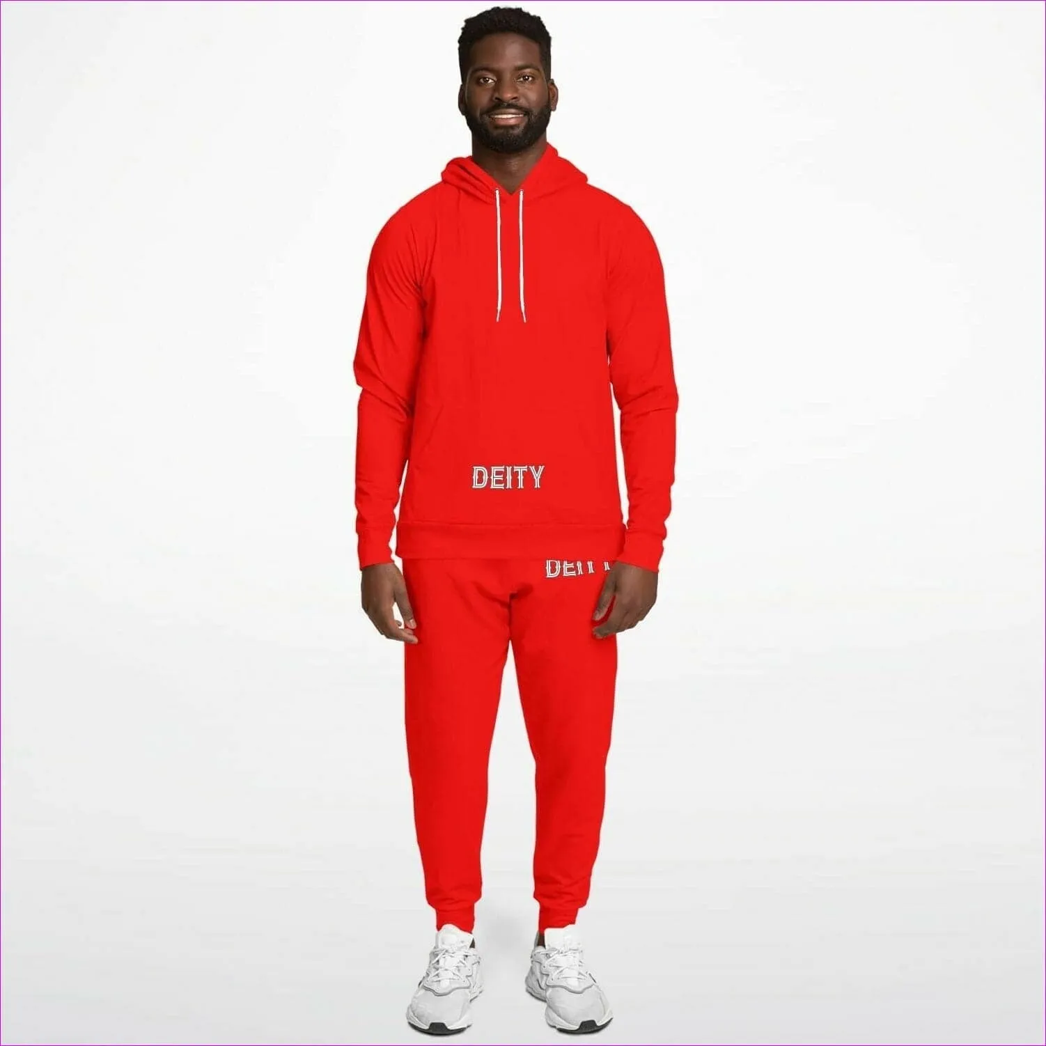 Deity Premium Red Athletic Jogging Suit