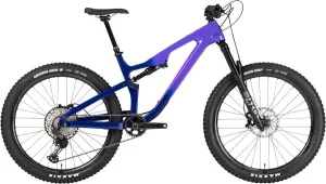 DEMO Salsa Rustler Carbon XT Mountain Bike - 27.5", Purple Fade, Medium, GRADE TEST