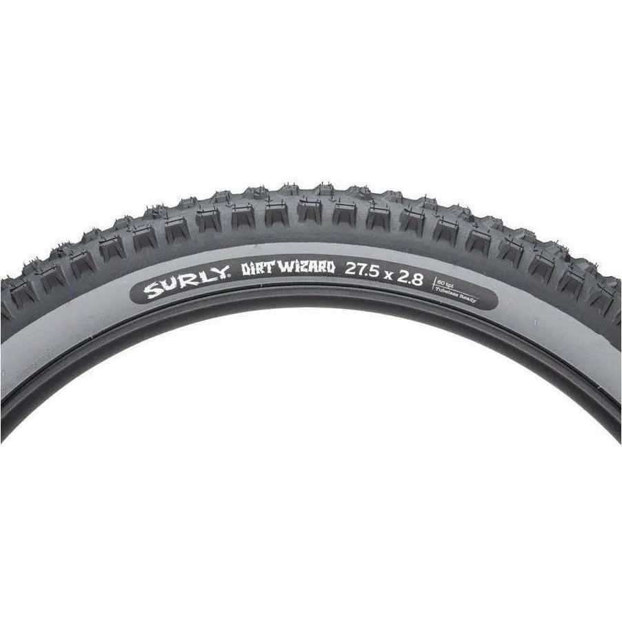 Dirt Wizard, Folding Tubeless Mountain Bike Tire 27.5 x 2.8"