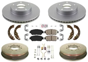 Disc Brake Rotors Pads Drums for Toyota Tacoma 05-2015 5 Lug Rear Wheel Drive