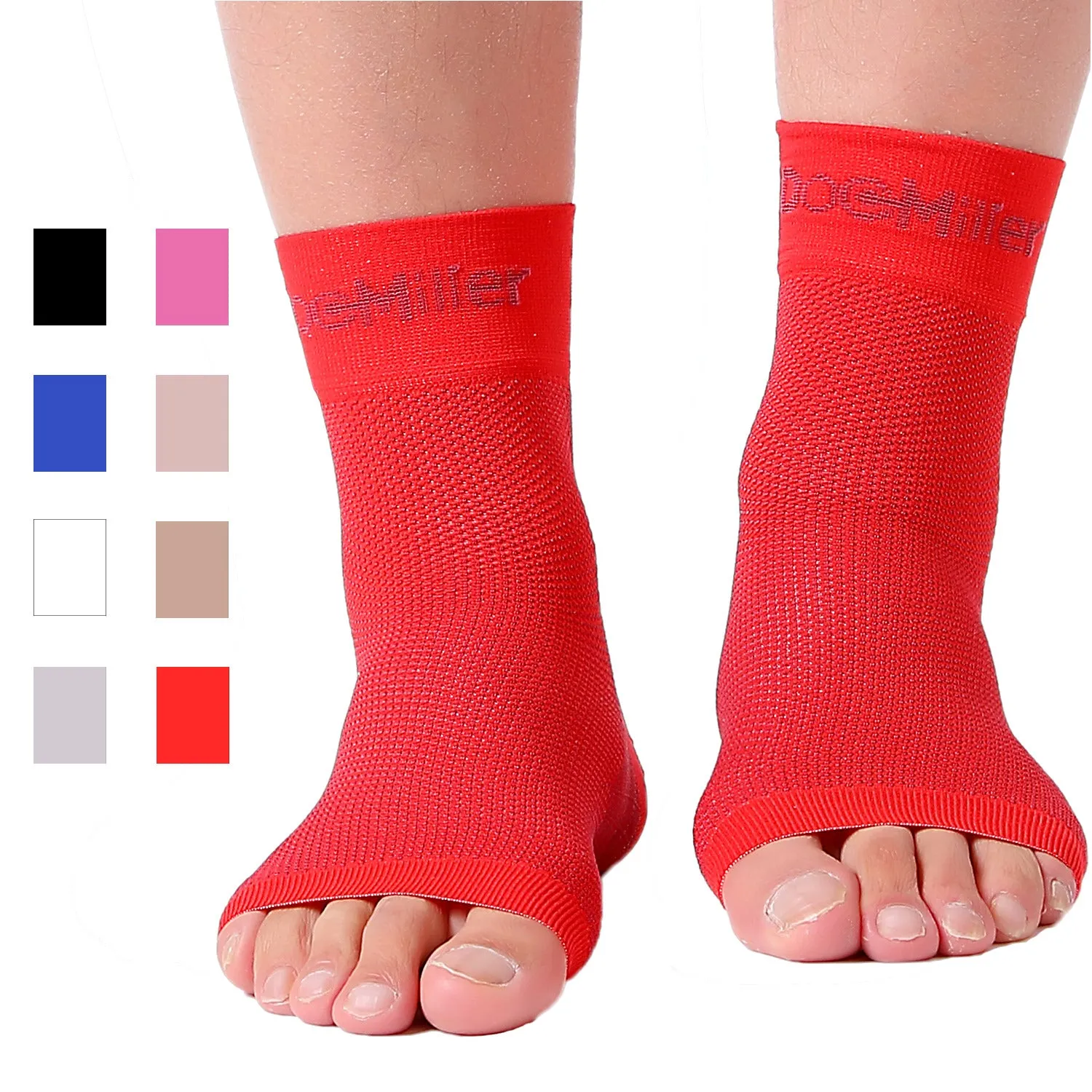 Doc Miller’s Medical Grade Ankle Compression Sleeve 30-40 mmHg