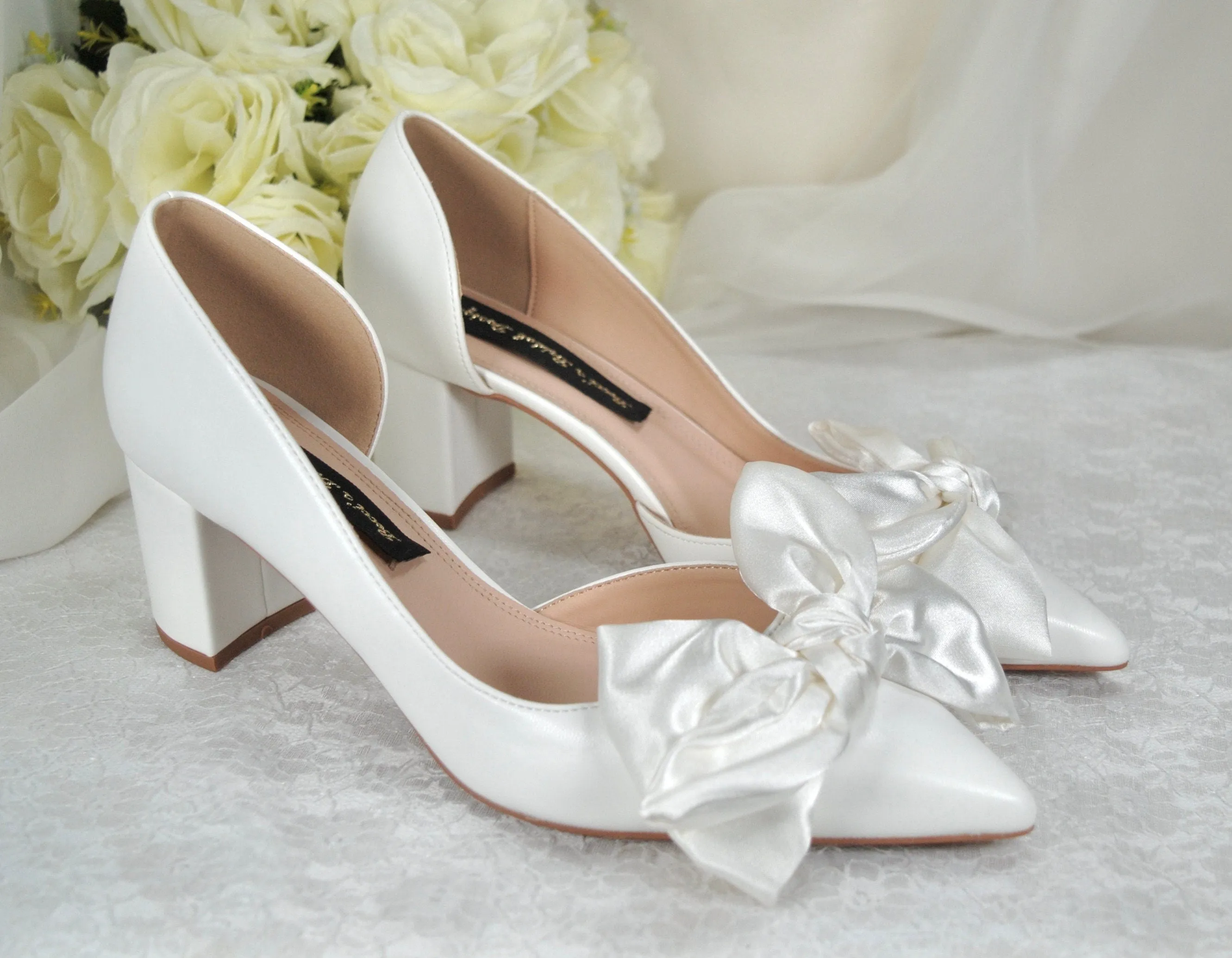 D'Orsey Block Heel with Bow