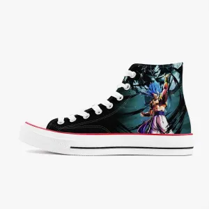 Dragonball Z Gogeta A-Star High White Anime Shoes