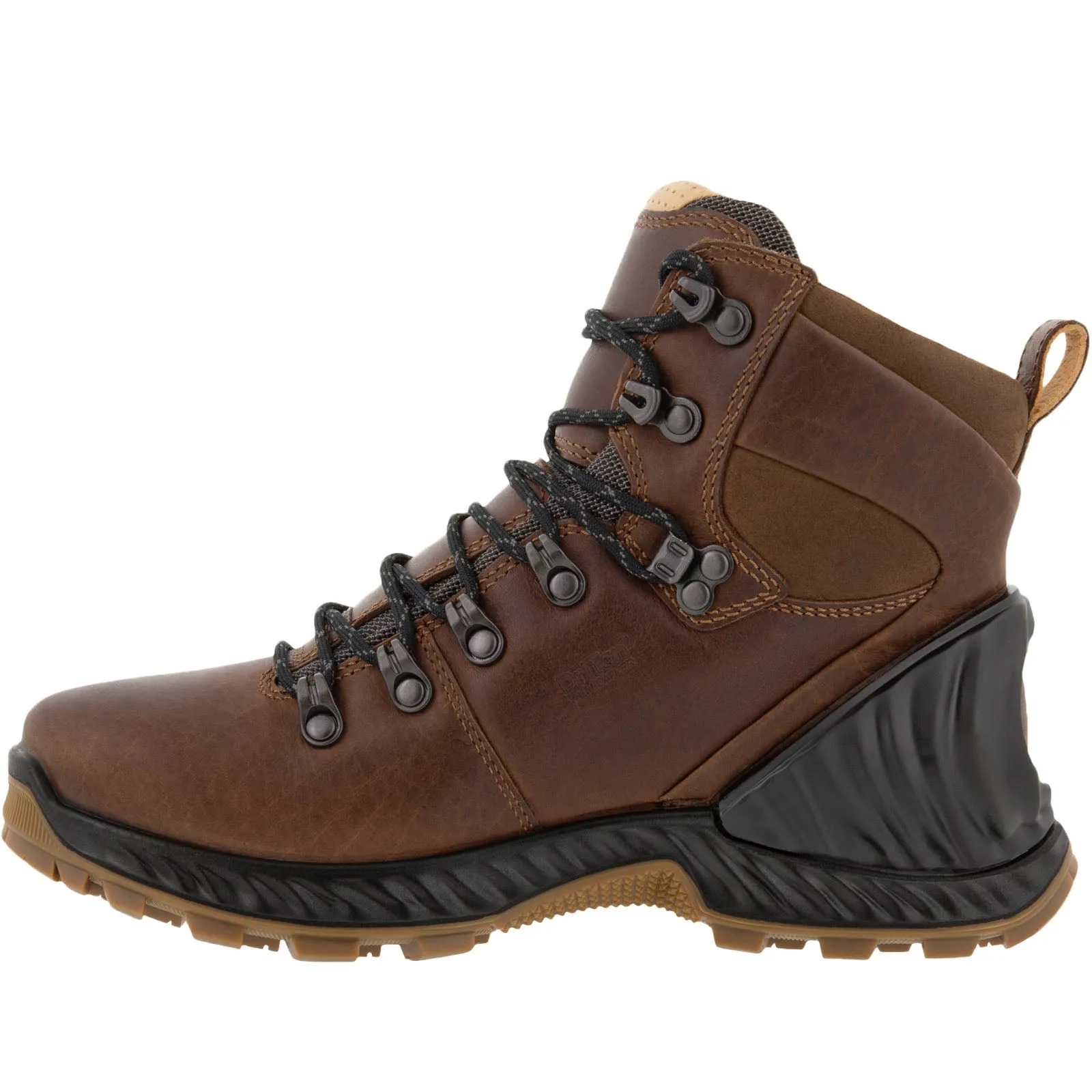 ECCO Womens Exohike Yak Leather Walking Boots