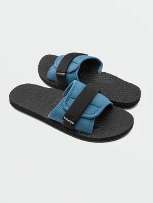 Eco Recliner Slide Sandals - Navy