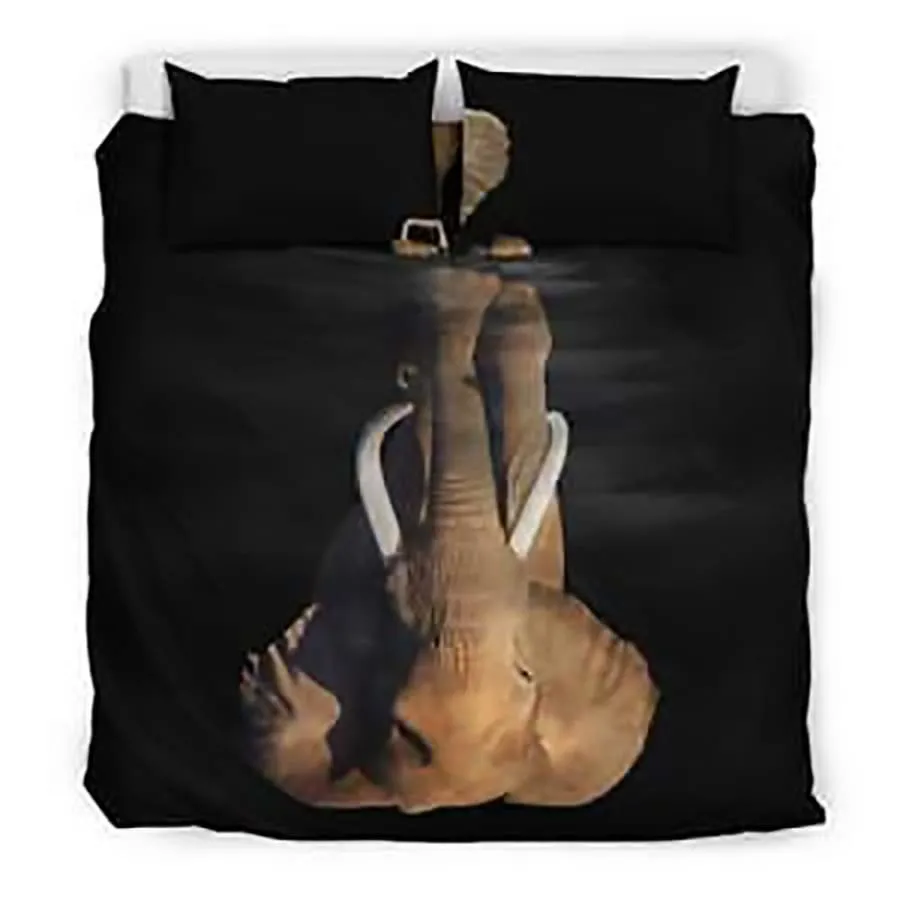 Elephant Dreaming Bedding Set| Elephant Bedding Twin/ Queen/ King Size