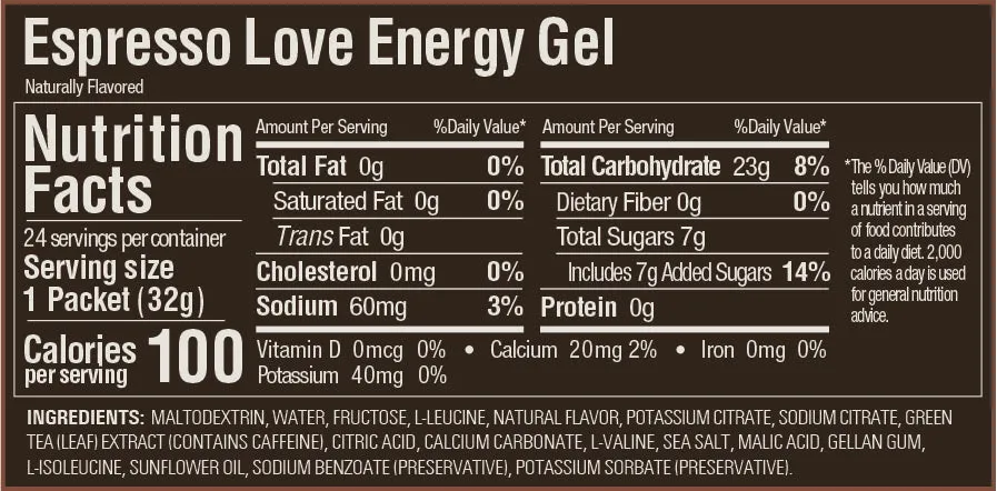 Energy Gel - Espresso Love