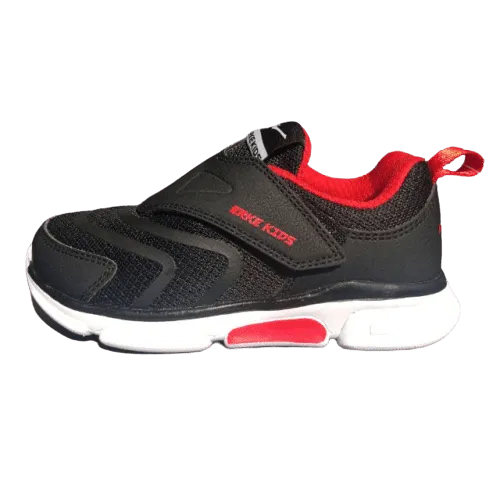 Erke Jogging Shoes Kids-Boys Running Black/Red 63120120011-004