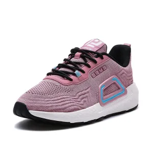 Erke Jogging Women Running Shoes Dark Pink 12120120145-203