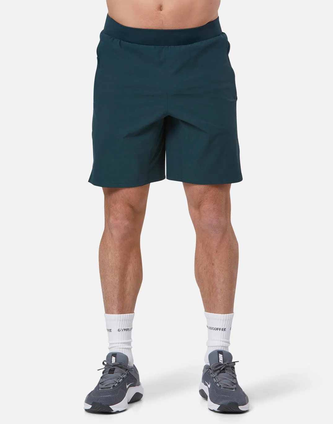 Essential 8" Shorts in Moss Green