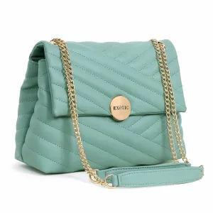 EXOTIC Women stich quilted Women Sling bag Pista