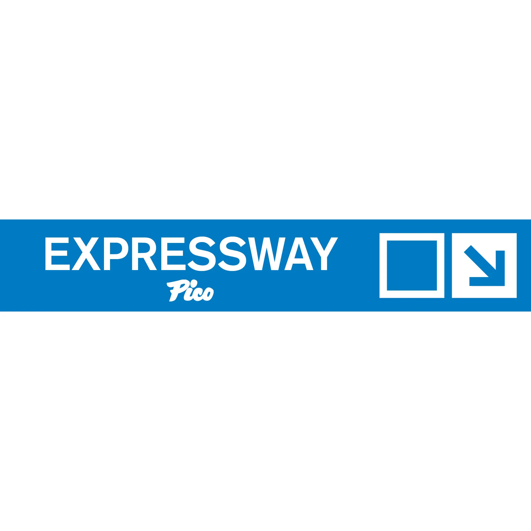 Expressway Trail Sign