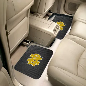 Fanmats Notre Dame Fighting Irish Back Seat Car Utility Mats - 2 Piece Set