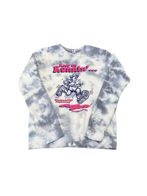 Fast Break | Keep On Runnin' | Tie Dye Crew Neck Sweatshirt