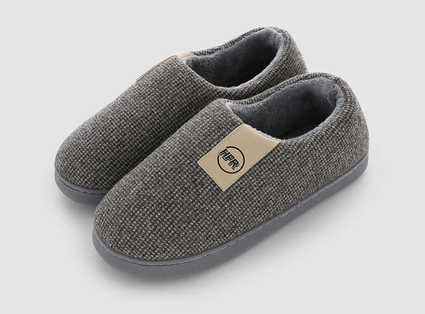 FitVille Men's Cozy Indoor Slippers