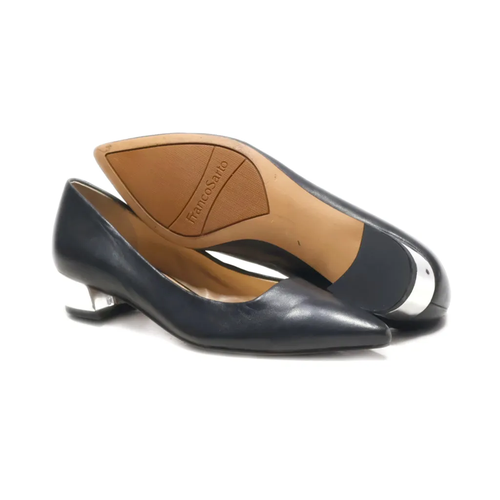 Franco Sarto L-Vincenza Mid-Heel Shoes Leather Black Colour For Women