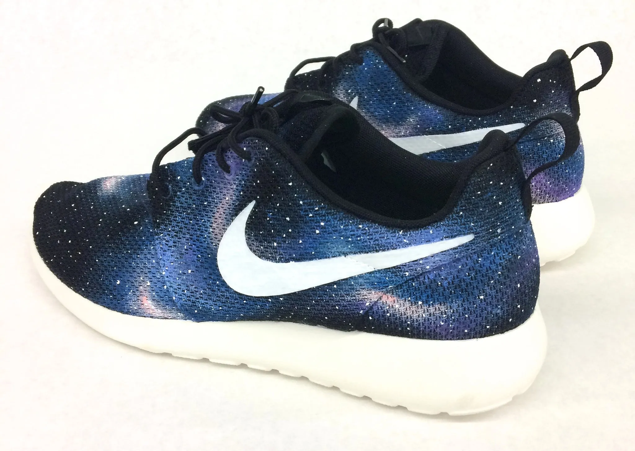 Galaxy Roshe One - Custom Hand Painted Nike Sneakers