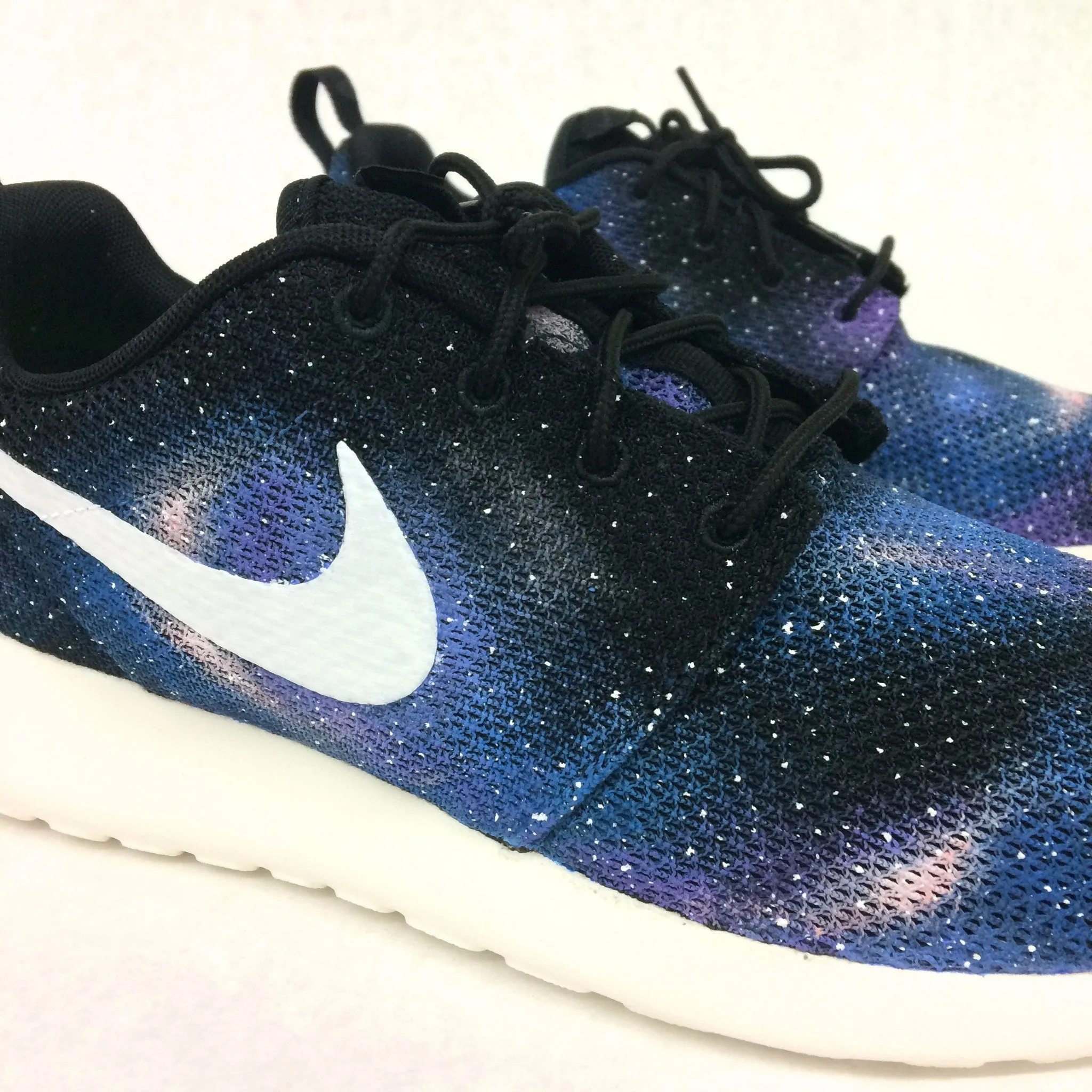 Galaxy Roshe One - Custom Hand Painted Nike Sneakers