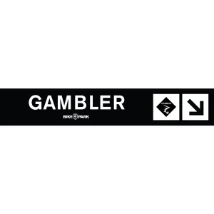 Gambler Mountain Bike Trail Sign